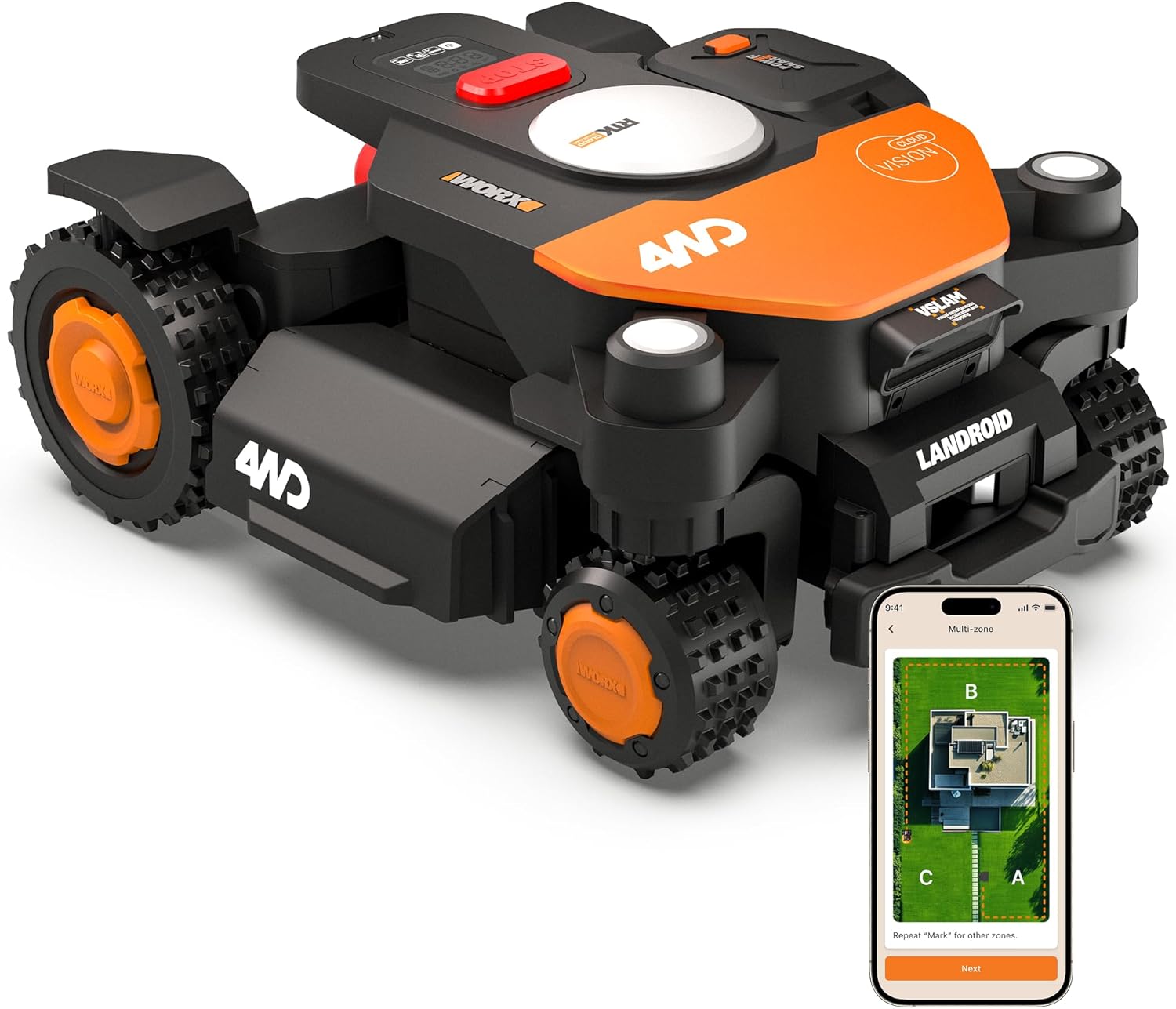 Worx Vision Cloud 4WD